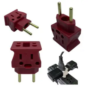 5 Benjamin Adaptador Tomada Plug Bob Esponja 3entrada 10/20a